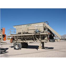 JCI 5163-26 5ft. X 16ft. PORTABLE 3 DECK HORIZONTAL SCREENING PLANT, s/n S031118: