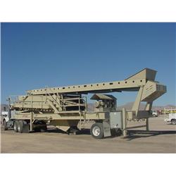 AZTEC PTSC 2618 VM 5ft. X 12ft. PORTABLE INCLINE SCREENING PLANT , s/n 62482: