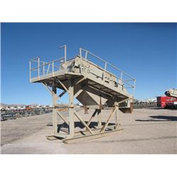 KOLBERG 71-2D4810 4ft. X 10ft. STATIONARY 2 DECK INCLINE WET SCREEN, s/n 404790/1540: