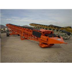 KOLBERG 30ft. X 100ft. PORTABLE RADIAL STACKER, s/n 8118-13-30100-96: