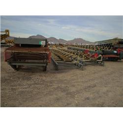 WESTERN 48in. X 250ft. STATIONARY LATTICE  CONVEYOR, s/n N/A: