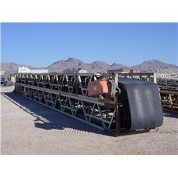 GOODFELLOW 36in. X 110ft. STATIONARY LATTICE CONVEYOR, s/n 3660S0193: