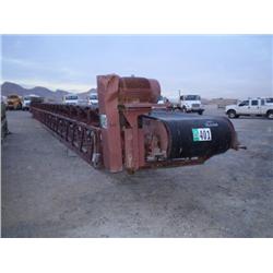 GRASSHOPPER 36in. X 100ft. STATIONARY STACKING LATTICE CONVEYOR, s/n N/A:
