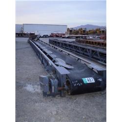 SPALDING 60-36S 36in. X 68ft. STATIONARY LATTICE  CONVEYOR, s/n 60-36S-99-2432: