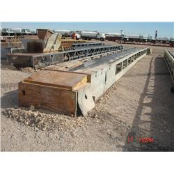GOODFELLOW 36in. X 60ft. STATIONARY CHANNEL FRAME CONVEYOR, s/n N/A: