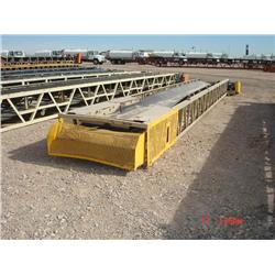 MECCO 36in. X 36ft. STATIONARY LATTICE  CONVEYOR, s/n N/A: