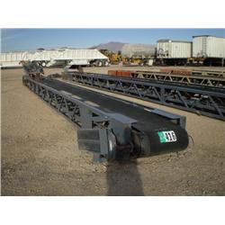 SPALDING 30in. X 45ft. STATIONARY LATTICE  CONVEYOR, s/n 6030S-89-2429: