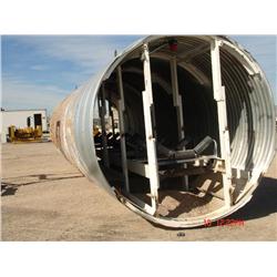 GOODFELLOW 36in. X 130ft. STATIONARY LATTICE TUNNEL CONVEYOR SYSTEM, s/n 36105TC05390: