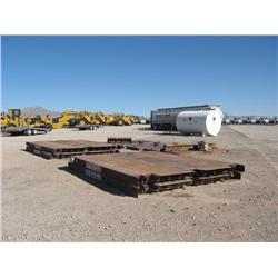 FIRST WEIGH 10ft. X 60ft. 100 TON TRUCK SCALES, s/n VE52-12011-PC: