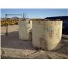 Image 1 : QUANTITY (2) 8ft. X 8ft. OPEN TOP WATER TANKS