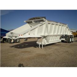 CLEMENT 40ft. T/A BOTTOM DUMP TRAILER, s/n 1C9CB40BOSM110407: