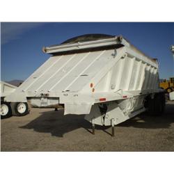 GALLATY 32ft. T/A BOTTOM DUMP TRAILER, s/n 1G9532203E1029007: