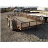 Image 3 : 6ft. X 10ft. T/A UTILITY TRAILER, s/n N/A: