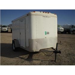 INTERSTATE 6ft. X 10ft. S/A ENCLOSED TRAILER, s/n 4RACS10132N018887: