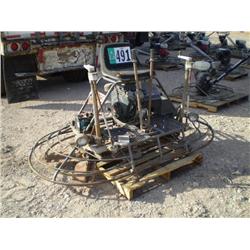 WHITEMAN 48in. DUAL RIDE-ON POWER TROWEL, s/n RI23340: