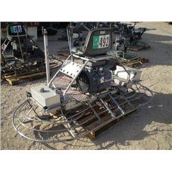 ALLEN DUAL DUAL RIDE-ON POWER TROWEL, s/n 4482FP: