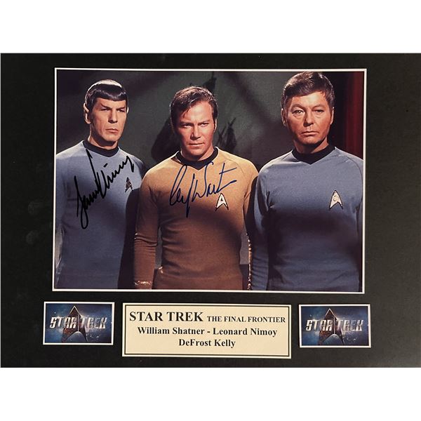 Star Trek cast signed photo