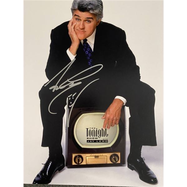 Talk Show Host Jay Leno signed photo. GFA Authenticated