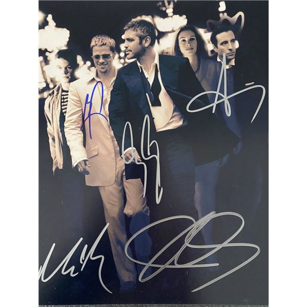 Ocean's Eleven cast signed movie photo