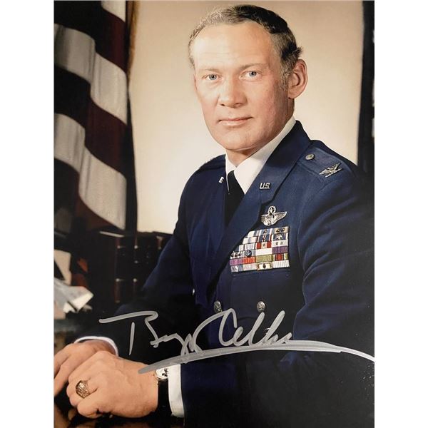 Astronaut Buzz Aldrin signed photo