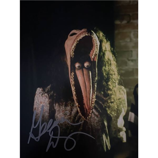 Beetlejuice Geena Davis signed movie photo