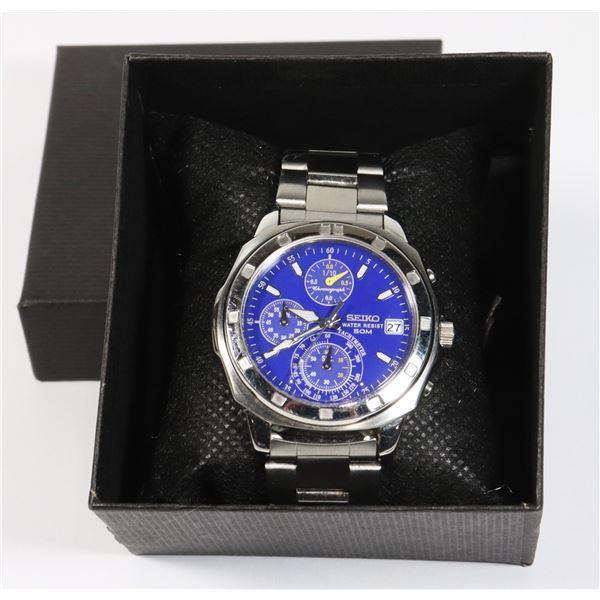 SEIKO V657-9010 UNISEX CHRONOGRAPH WATCH