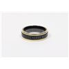 Image 2 : MICHAEL HILL 10K GOLD/ TITANIUM RING SIZE 10