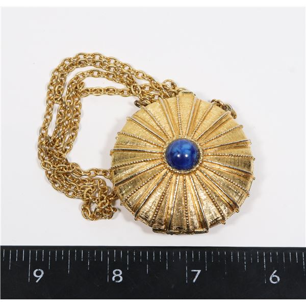 VINTAGE 1973 ESTEE LAUDER SOLID PERFUME COMPACT