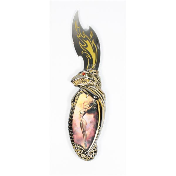 FRANKLIN MINT BORIS VALLEJO ART FANTASY KNIFE