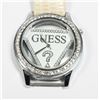 Image 2 : GUESS SILVERTONE RHINESTONE CLEAR WRIST WATCH