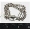 Image 1 : VINTAGE AVON SILVER TONE MULTI STRAND FANCY CLASP