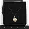 Image 1 : VINTAGE/ ANTIQUE .925 HEART SHAPE LOCKET