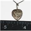 Image 2 : VINTAGE/ ANTIQUE .925 HEART SHAPE LOCKET