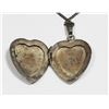 Image 3 : VINTAGE/ ANTIQUE .925 HEART SHAPE LOCKET