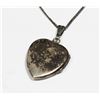 Image 4 : VINTAGE/ ANTIQUE .925 HEART SHAPE LOCKET