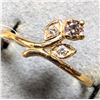Image 2 : 10K YELLOW GOLD 1.17G NATURAL DIAMOND 0.11CT RING