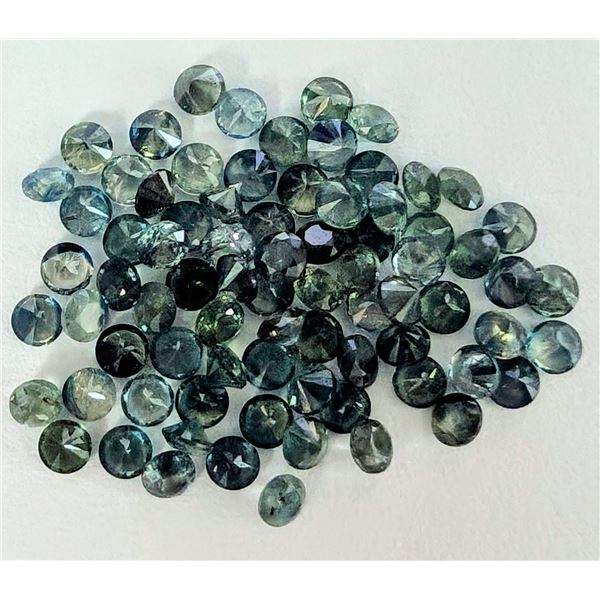 GENUINE SAPPHIRE 1.8MM 2CT