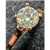 Image 2 : 10K YELLOW GOLD 2G 0.7CT NATURAL DIAMOND RING