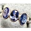 Image 2 : SILVER TANZANITE 1.2CT RING