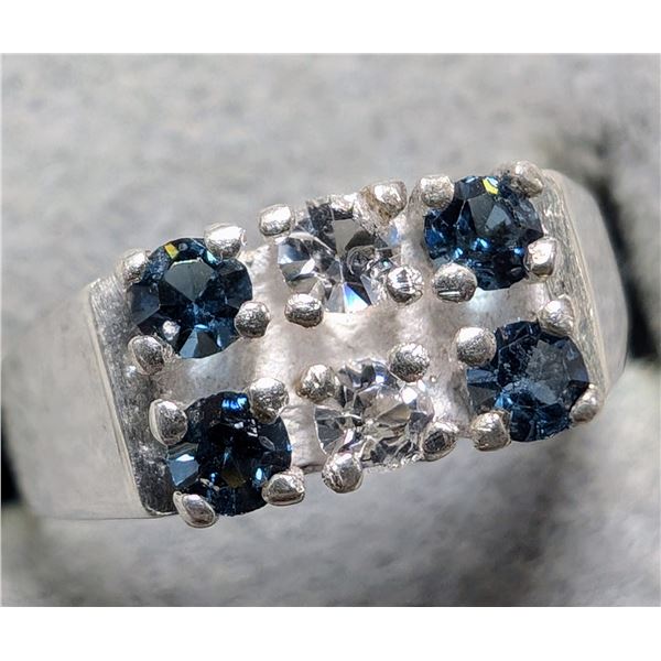 SILVER CUBIC ZIRCONIA RING