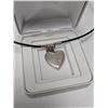 Image 3 : SILVER LOCKET HEART 4.6G NECKLACE