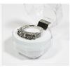 Image 1 : STAMPED 925 SILVER SIZE 8 RING