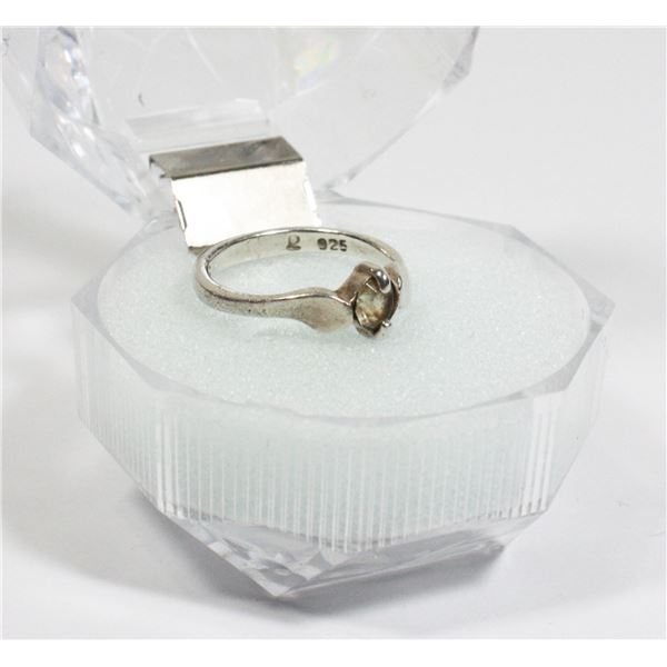 STAMPED 925 SILVER SIZE 3 RING