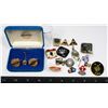 Image 1 : LOT OF MENS JEWELRY AND PINS INCLUDING CUFFLINKS