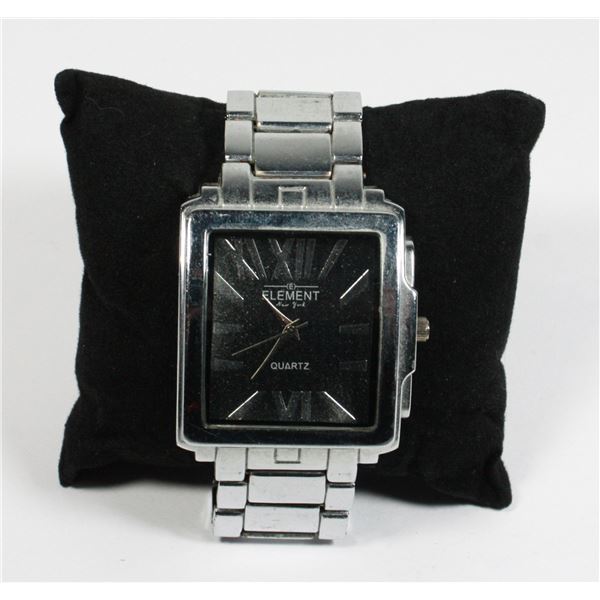 ELEMENT NEW YORK QUARTZ STAINLESS STEEL WRIST