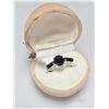 Image 3 : SILVER GARNET 2.9CT 2.8G RING (~SIZE 6.75)