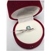 Image 5 : SILVER MOISSANITE 0.8CT 3.55G RING (~SIZE 7)