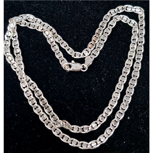 SILVER 17.58G 22" NECKLACE
