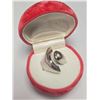Image 3 : SILVER 12.85G RING (~SIZE 5)