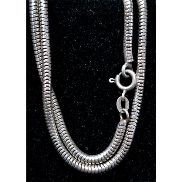 SILVER 9.41G 15" NECKLACE